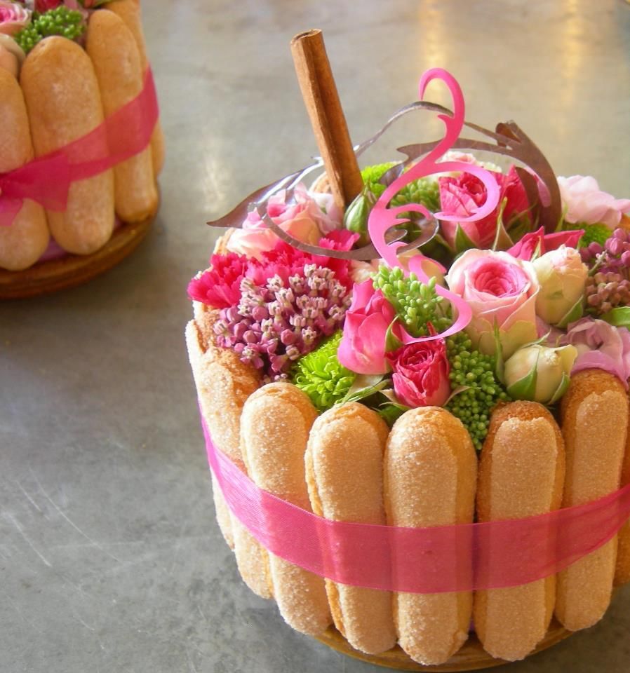 Gâteau Fleuri